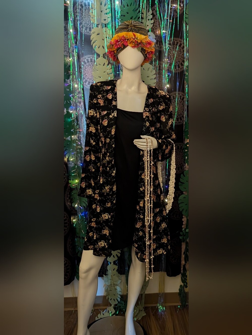 70s/80s CB NEW YORK Grannycore DRESS